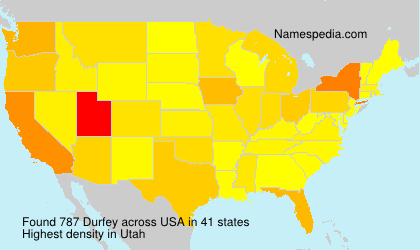 Surname Durfey in USA Surname Durfey in USA