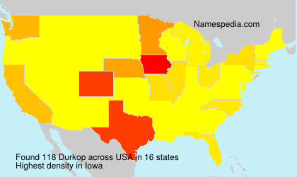 Surname Durkop in USA Surname Durkop in USA