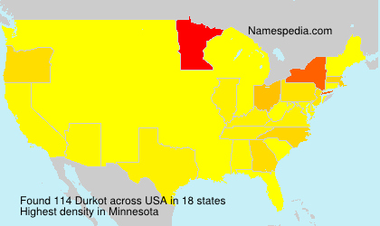 Surname Durkot in USA Surname Durkot in USA