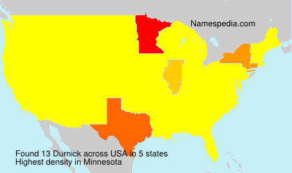 Surname Durnick in USA Surname Durnick in USA