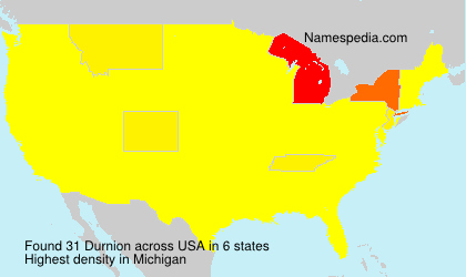 Surname Durnion in USA Surname Durnion in USA