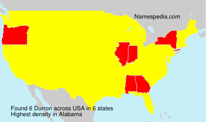 Surname Durron in USA Surname Durron in USA