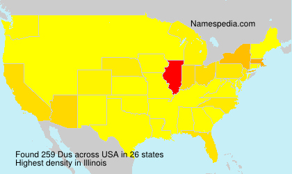Surname Dus in USA Surname Dus in USA
