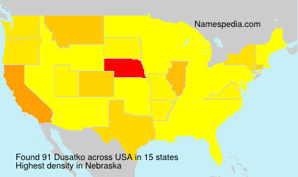Surname Dusatko in USA Surname Dusatko in USA