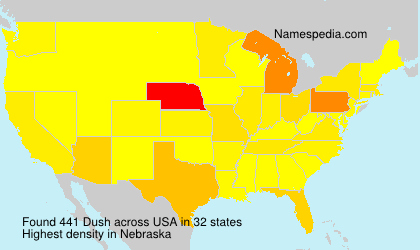 Surname Dush in USA Surname Dush in USA