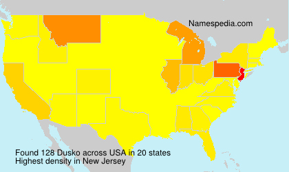 Surname Dusko in USA Surname Dusko in USA