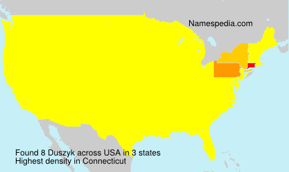 Surname Duszyk in USA Surname Duszyk in USA