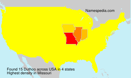 Surname Duthoo in USA Surname Duthoo in USA