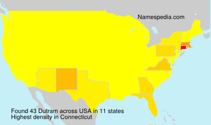 Surname Dutram in USA Surname Dutram in USA