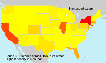Surname Dvorkin in USA Surname Dvorkin in USA