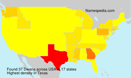 Surname Dwana in USA Surname Dwana in USA