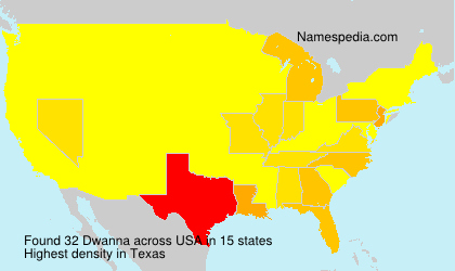 Surname Dwanna in USA Surname Dwanna in USA