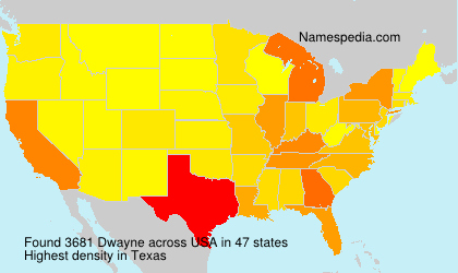 Surname Dwayne in USA Surname Dwayne in USA