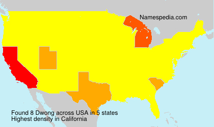 Surname Dwong in USA Surname Dwong in USA