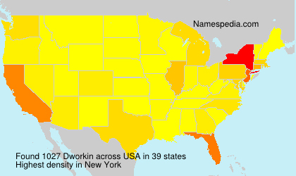Surname Dworkin in USA Surname Dworkin in USA