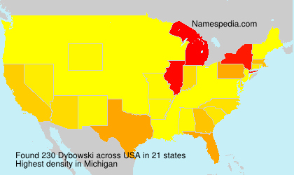 Surname Dybowski in USA Surname Dybowski in USA