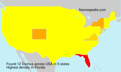 Surname Dychus in USA Surname Dychus in USA