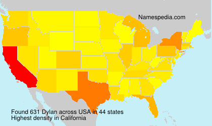 Surname Dylan in USA Surname Dylan in USA