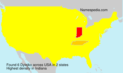 Surname Dylejko in USA Surname Dylejko in USA