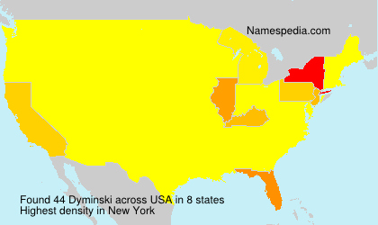 Surname Dyminski in USA Surname Dyminski in USA