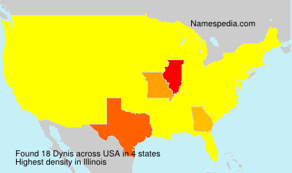 Surname Dynis in USA Surname Dynis in USA