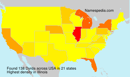 Surname Dyrda in USA Surname Dyrda in USA