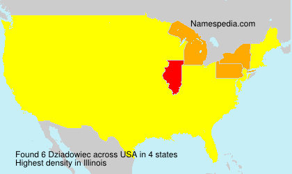 Surname Dziadowiec in USA Surname Dziadowiec in USA