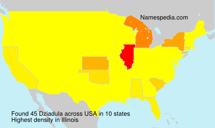 Surname Dziadula in USA Surname Dziadula in USA