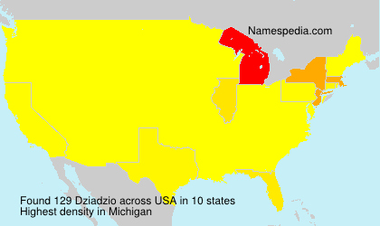 Surname Dziadzio in USA