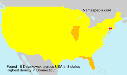 Surname Dziarkowski in USA Surname Dziarkowski in USA
