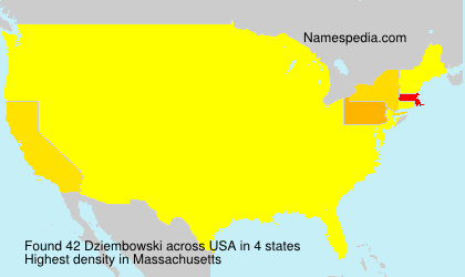 Surname Dziembowski in USA Surname Dziembowski in USA
