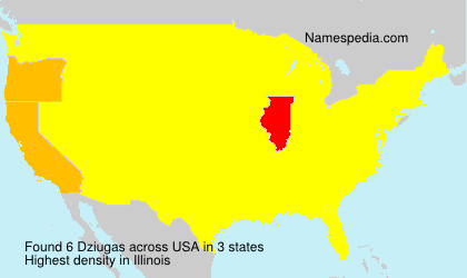 Surname Dziugas in USA Surname Dziugas in USA