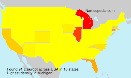 Surname Dziurgot in USA Surname Dziurgot in USA