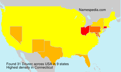 Surname Dzurec in USA Surname Dzurec in USA