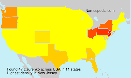 Surname Dzurenko in USA Surname Dzurenko in USA