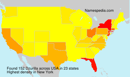Surname Dzurilla in USA Surname Dzurilla in USA