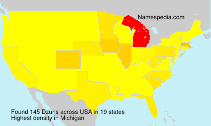 Surname Dzuris in USA Surname Dzuris in USA