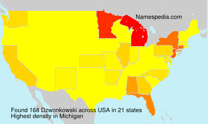 Surname Dzwonkowski in USA Surname Dzwonkowski in USA