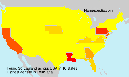 Surname Eagland in USA Surname Eagland in USA