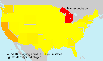 Surname Eagling in USA Surname Eagling in USA