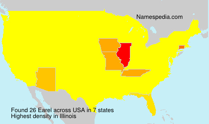 Surname Earel in USA Surname Earel in USA