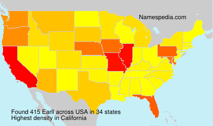 Surname Earll in USA Surname Earll in USA