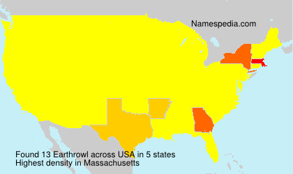 Surname Earthrowl in USA Surname Earthrowl in USA