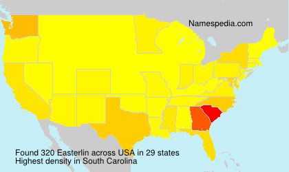 Surname Easterlin in USA Surname Easterlin in USA