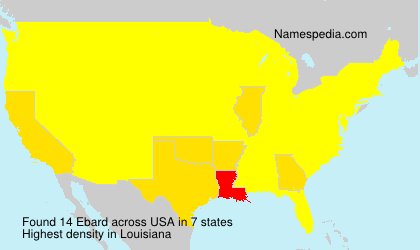 Surname Ebard in USA Surname Ebard in USA