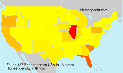 Surname Ebener in USA Surname Ebener in USA