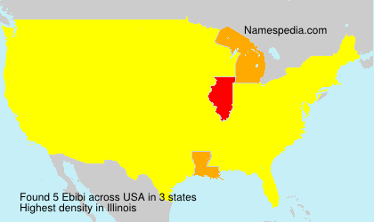 Surname Ebibi in USA Surname Ebibi in USA