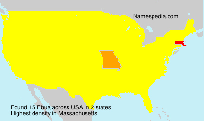 Surname Ebua in USA Surname Ebua in USA