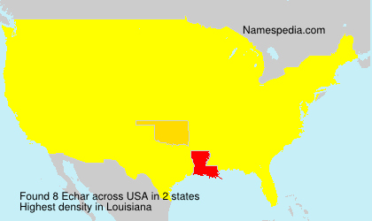 Surname Echar in USA Surname Echar in USA