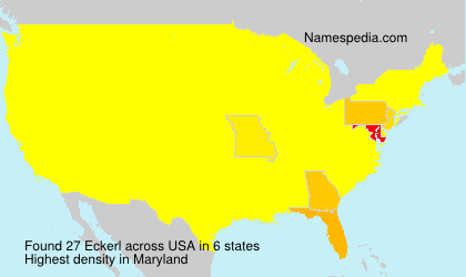 Surname Eckerl in USA Surname Eckerl in USA